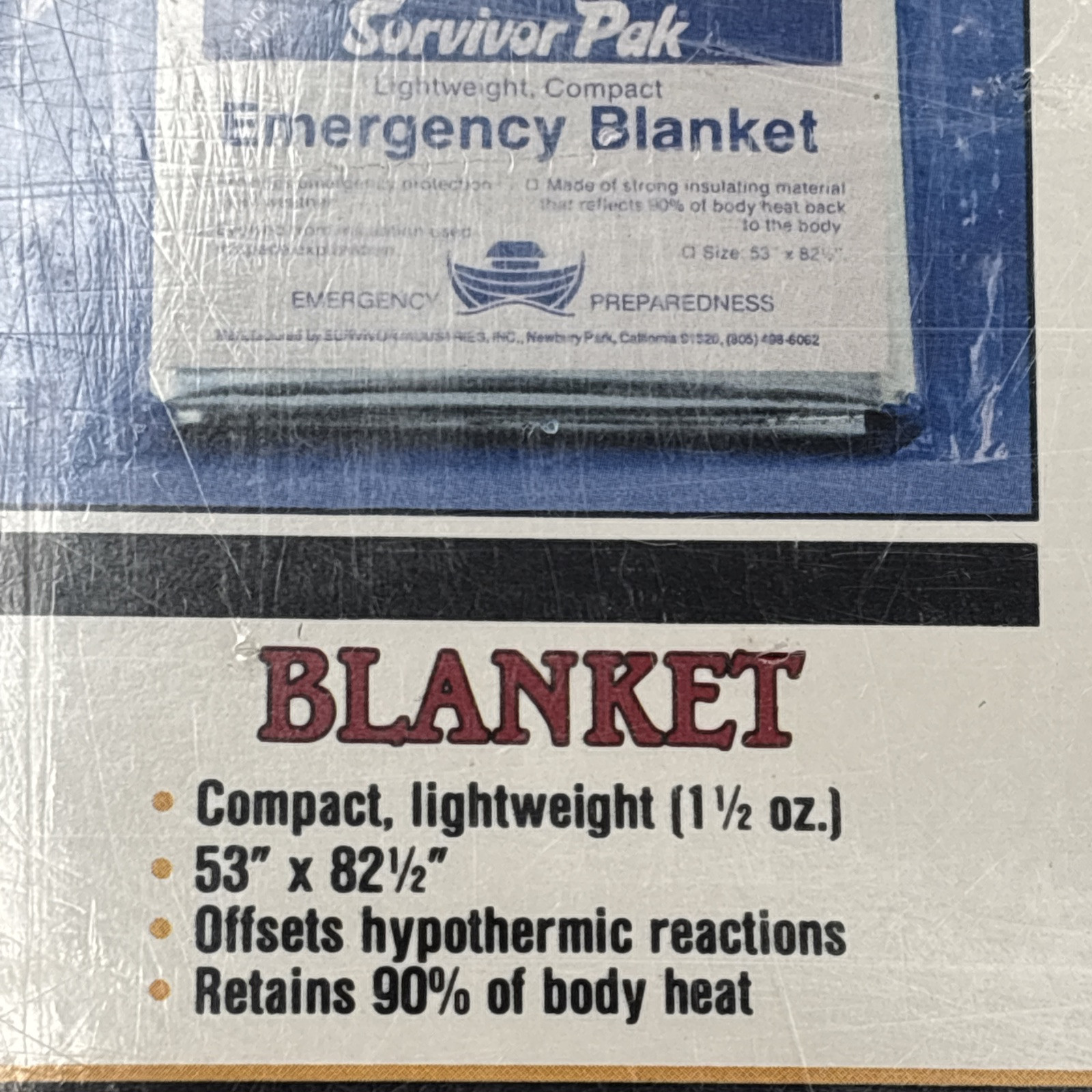The Ark III Food Water Survival Kit 3 Day New Factory Sealed – Made in the USA