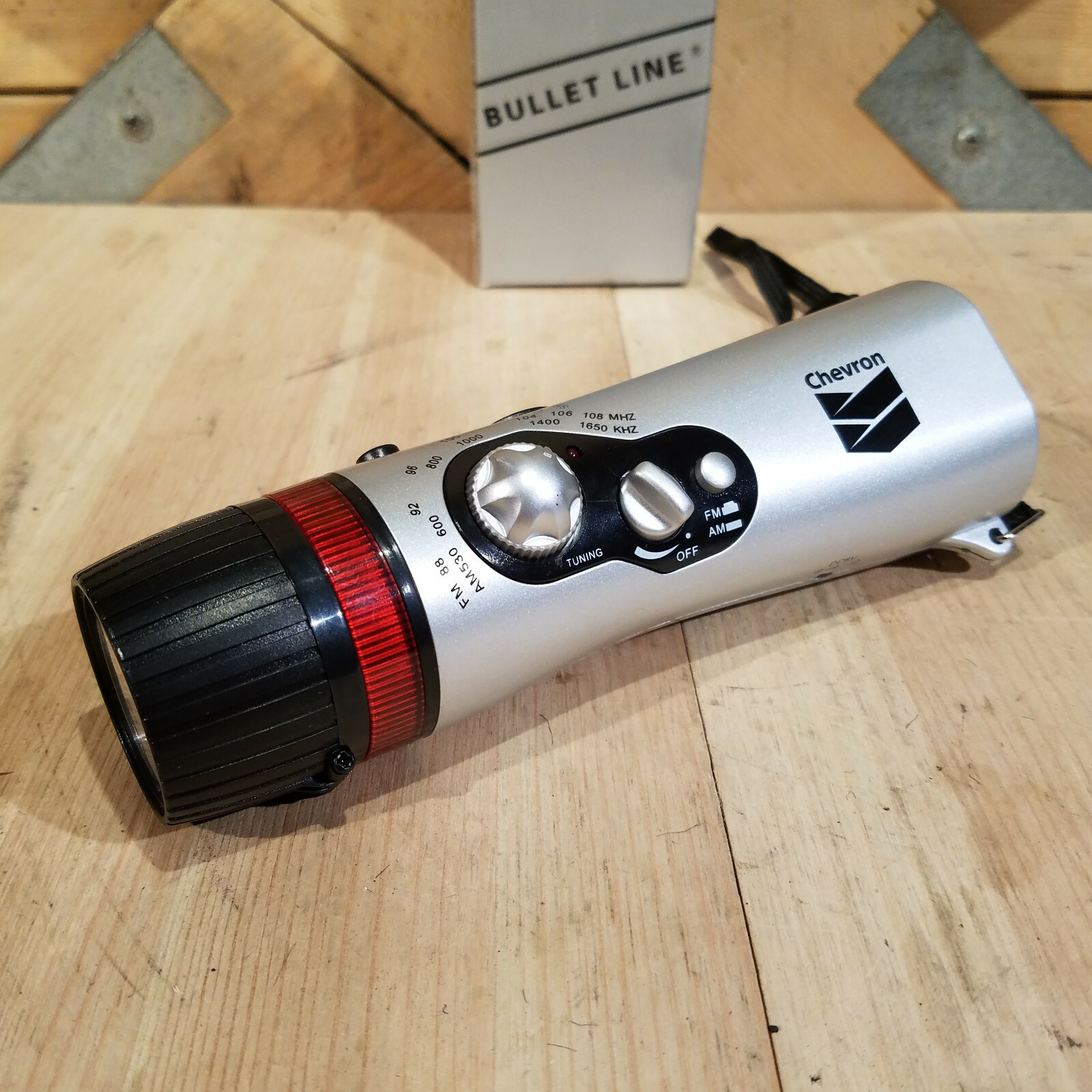 Bullet Line Dynamo Flashlight Radio Siren Emergency NIB – Swanky Barn
