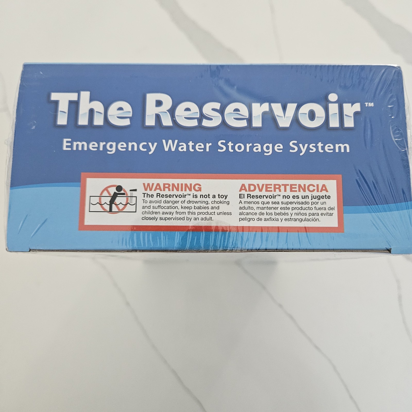 The Reservoir Emergency Water Storage System 100 Gallons, New In Box