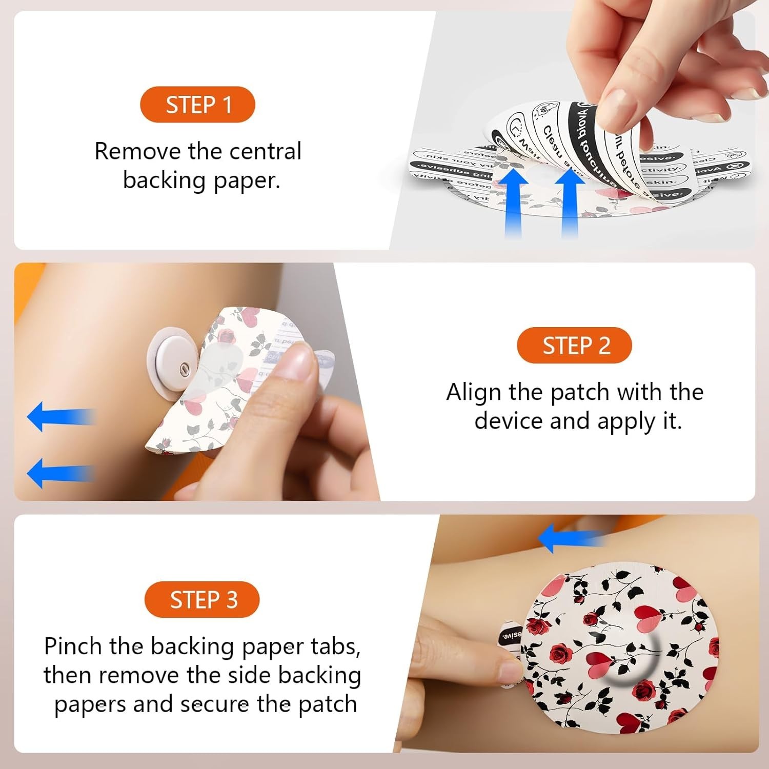 Jinyusega Water-Resistant Libre 3 Sensor Tape – 20pcs