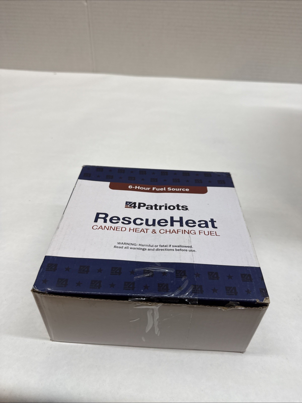 4Patriots RescueHeat 6-Hour Canned Heat & Chafing Fuel Survival Emergency Kit