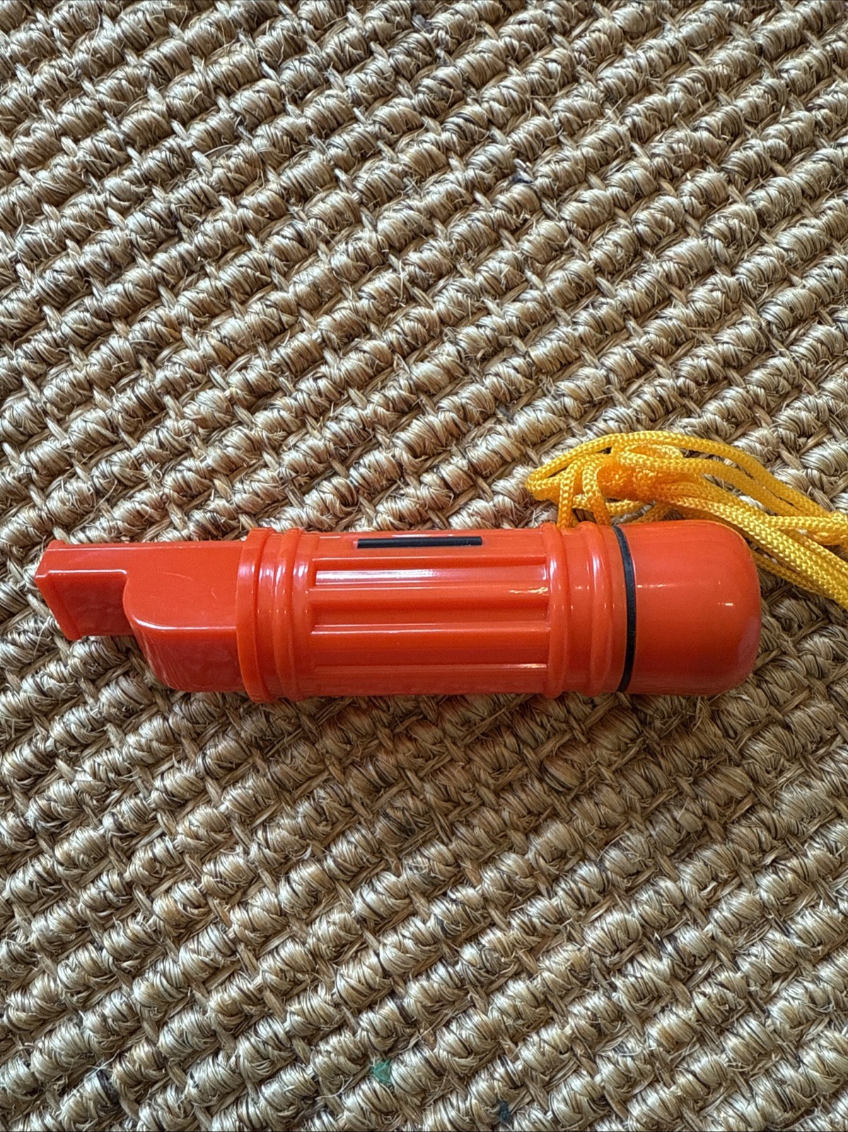 Survival Compass, Whistle and Match Holder