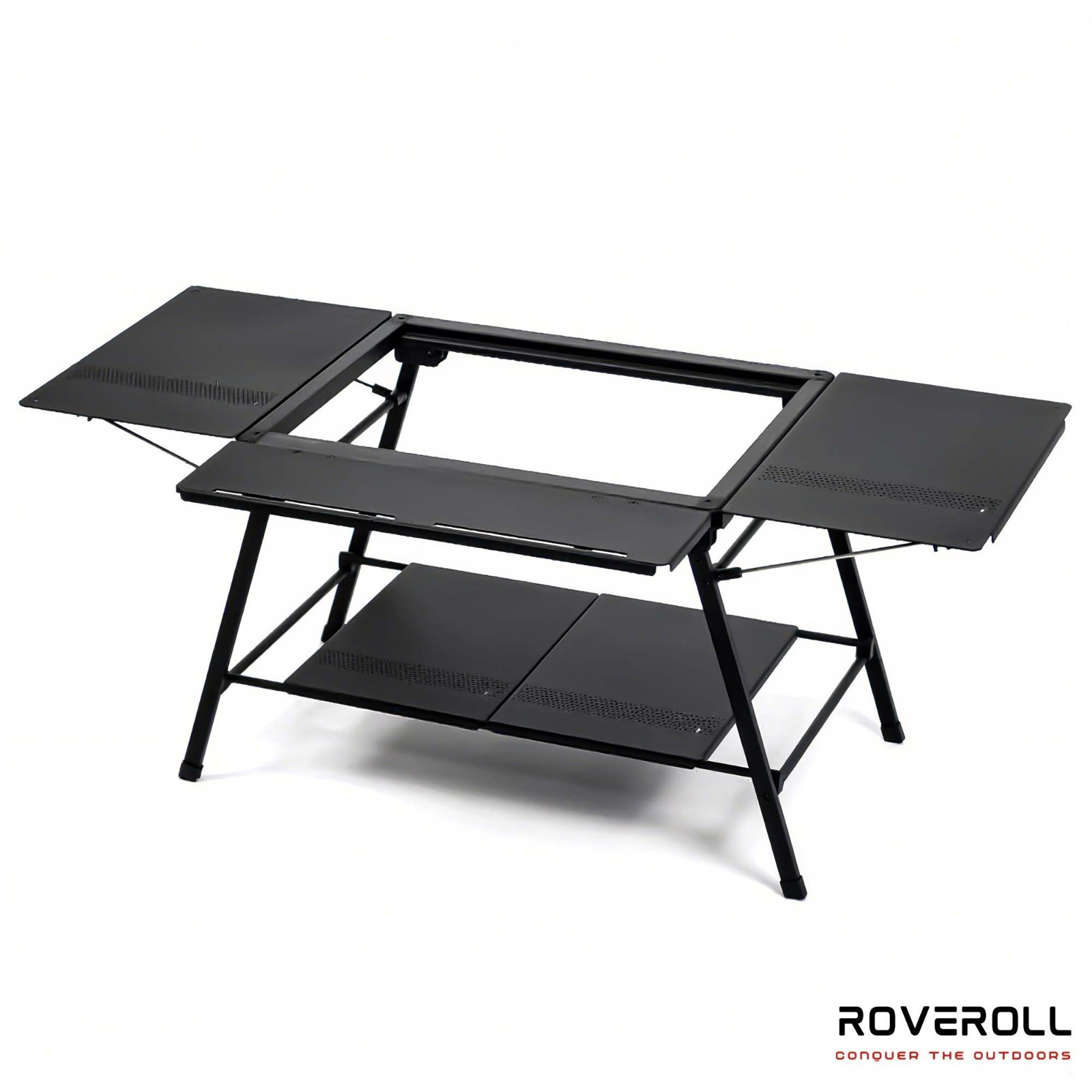 GOCAMP IGT Outdoor Camping Kitchen Base Cooking Table Set w/ Spider Stove Burner