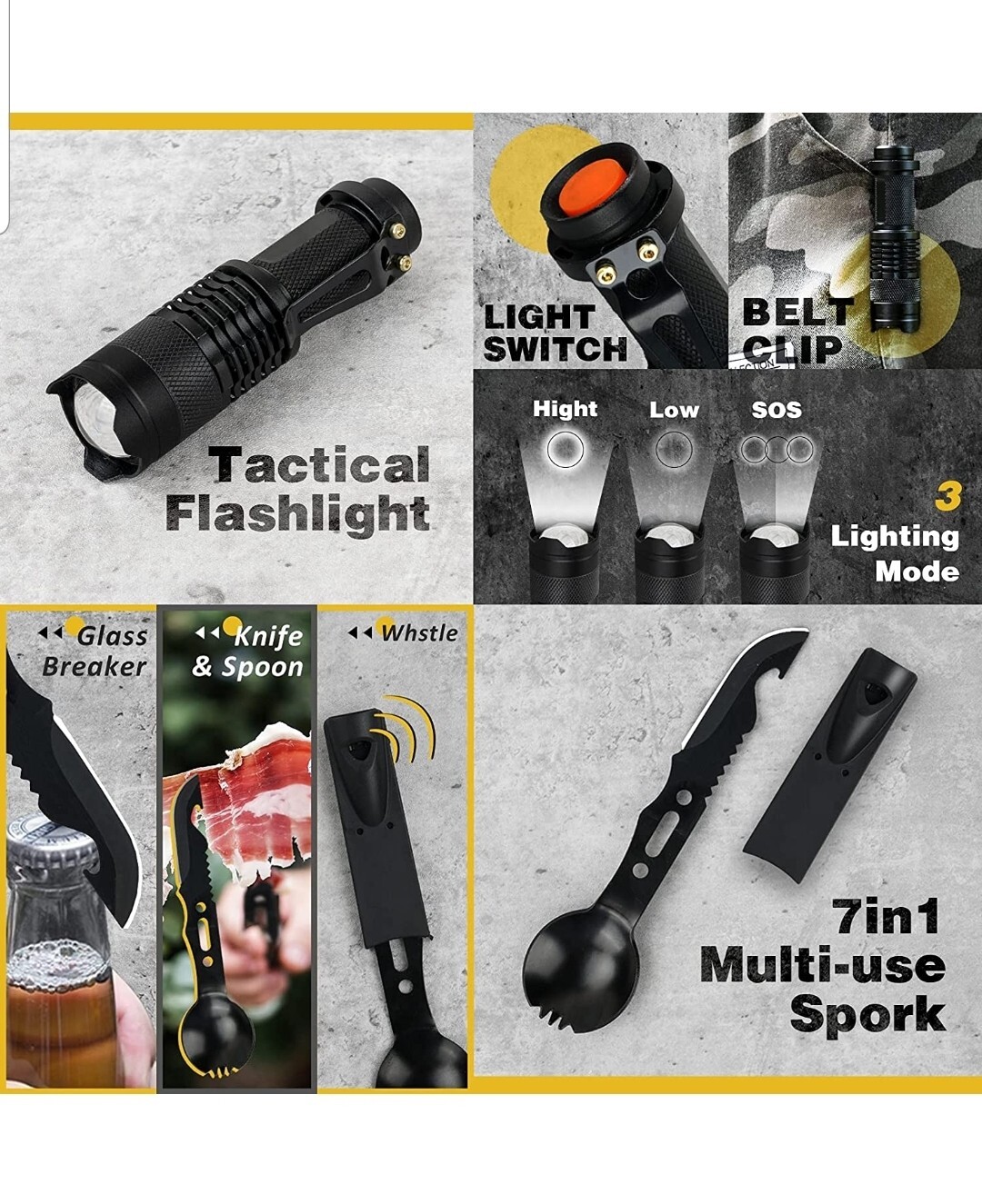 Gifts for Men Dad Husband from Daughter Son Kids, Fathers Day, Survival Gear