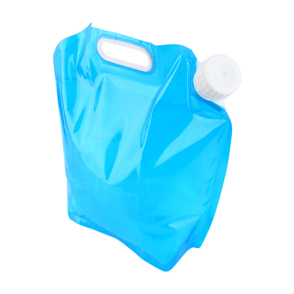 5L Folding Sport Drinking Water Container Storage Lifting Bag for Camping Picnic