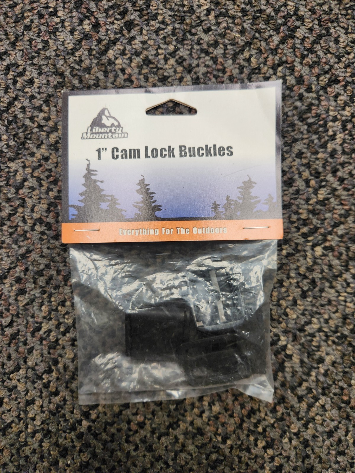 Liberty Mountain 1″ Cam-Lock Buckles 2-Pack for 1″ Strapping Webbing