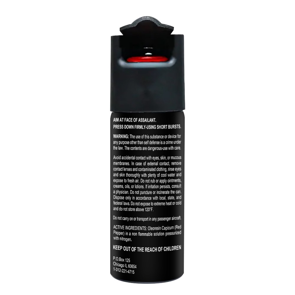 5 Bottles Feloiy Self Defense Pepper Spray 2 Oz Maximum Strength 10% OC US