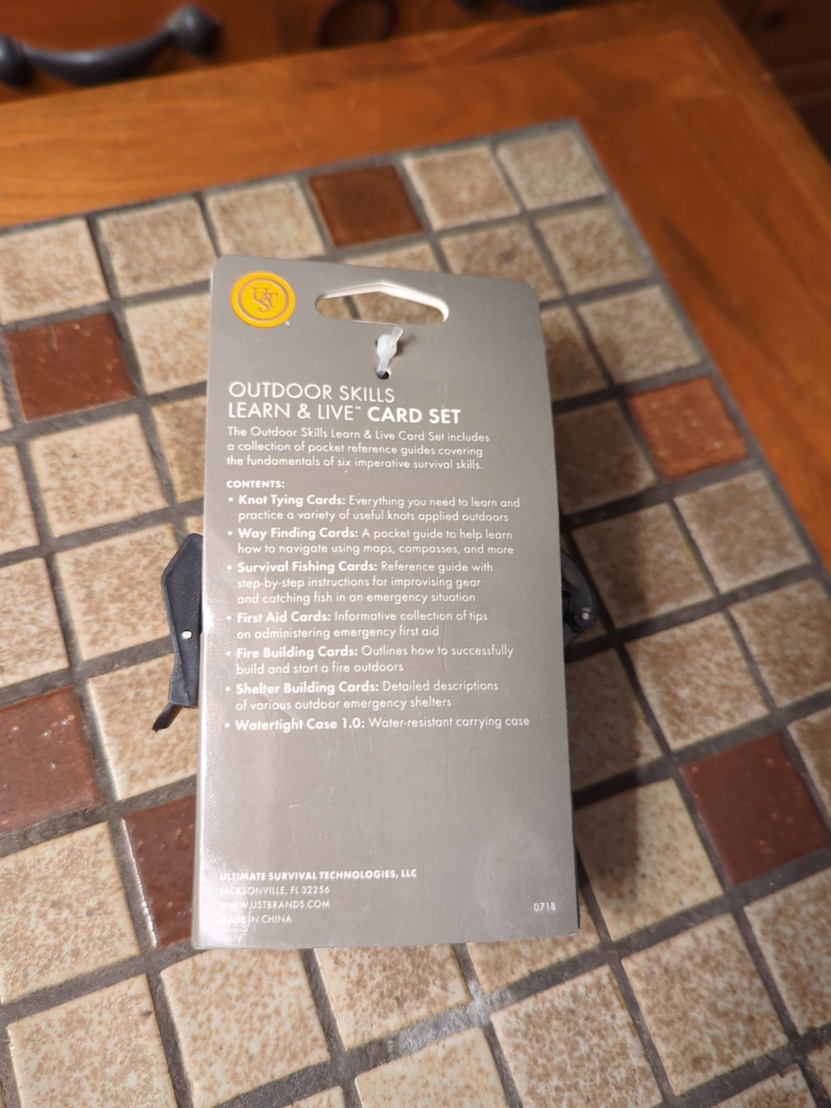 Outdoor Skills Learn And Live Card Set