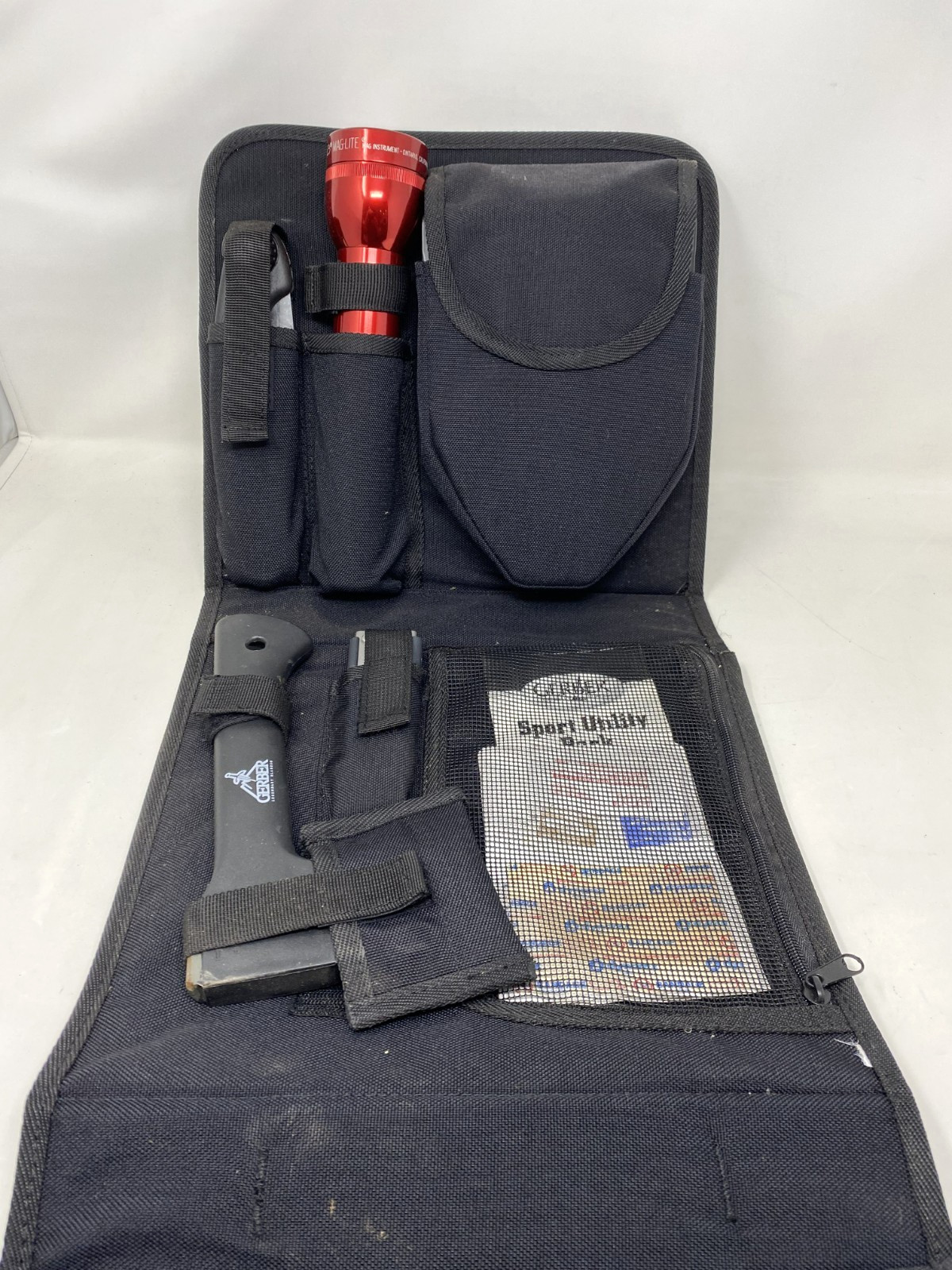 Gerber Sport Utility Pack Off Road Shovel/Axe/Multitool/Flashlight/Saw Survival