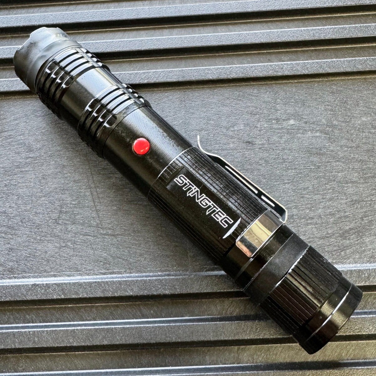 Stingtec Stun Gun LED Light & Survivor Pepper Spray Most Powerful Allowed in USA