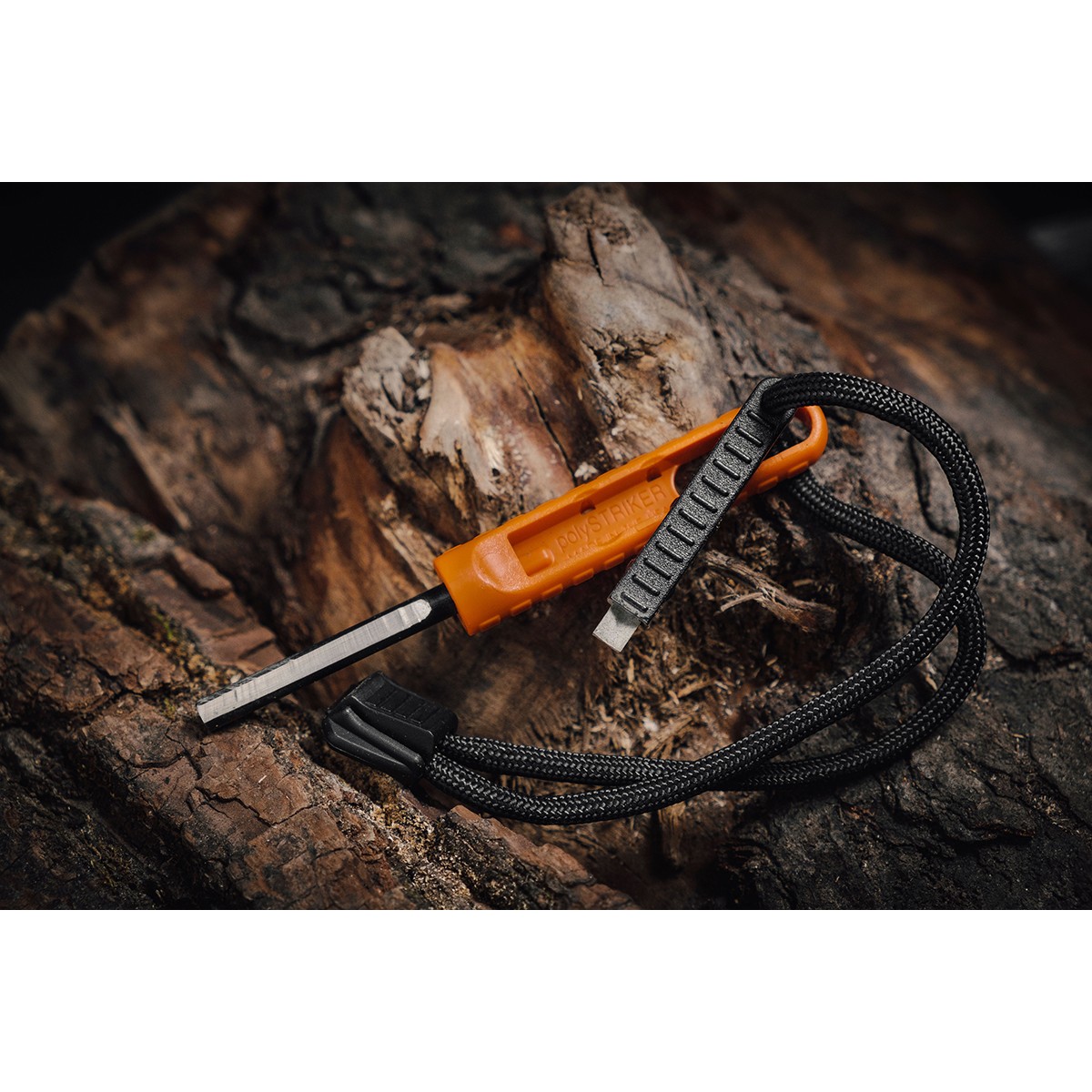 Exotac polySTRIKER Ultra-Light Ferrocerium Rod Firestarter – Gunmetal