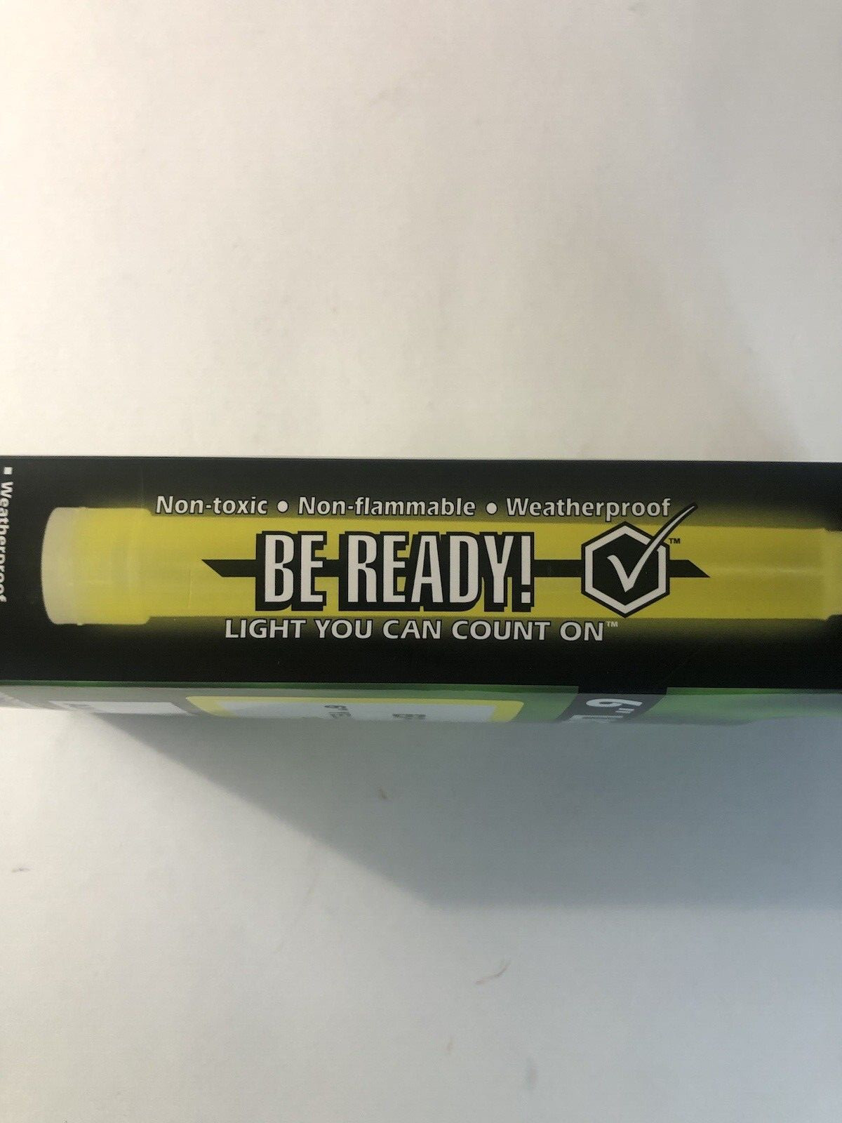 6″ Yellow Lightsticks (Pack of 10), BP-9-60074, 12 hours, Be Ready!