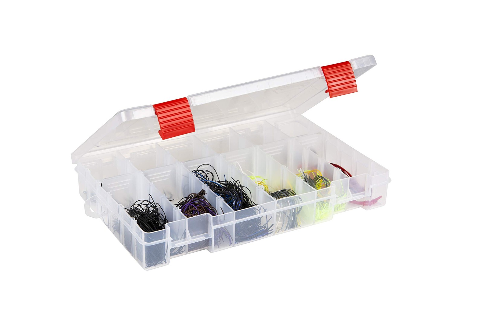 Plano Rustrictor StowAway Utility Box, Premium Tackle Storage 3600, Clear