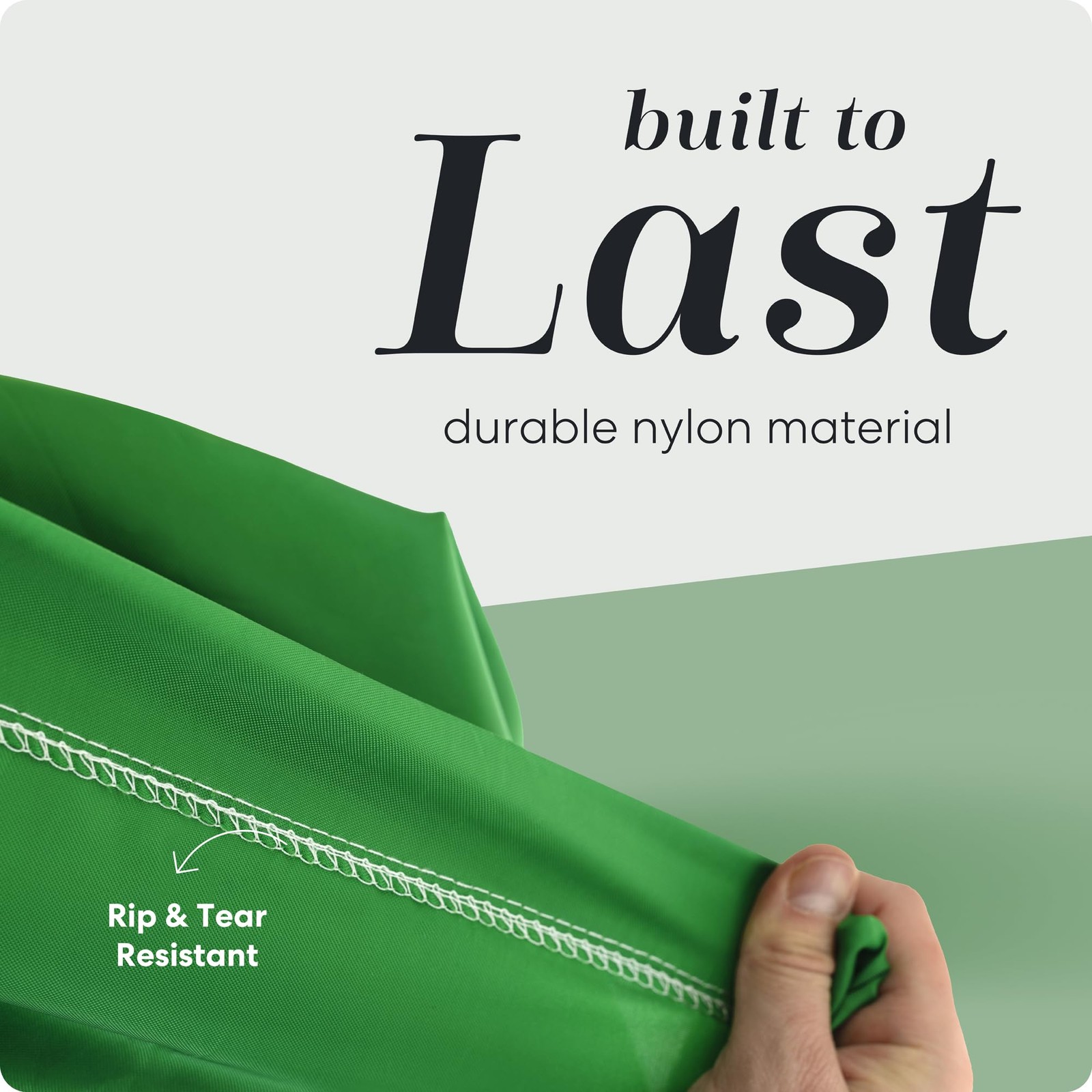 Handy Laundry Nylon XL – Large Capacity with 30″ x 40″ | 2-PACK, Green