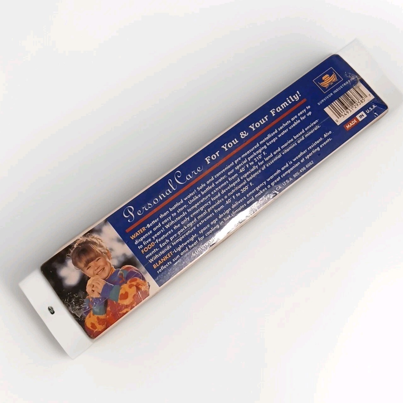 NEW THE ARK Personal Care Survival Kit , Out Of Date FACTORY SEALED