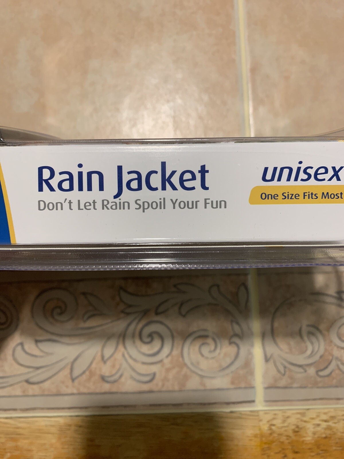 Cloudz Clear Rain Jacket Unisex One Size Fits Most