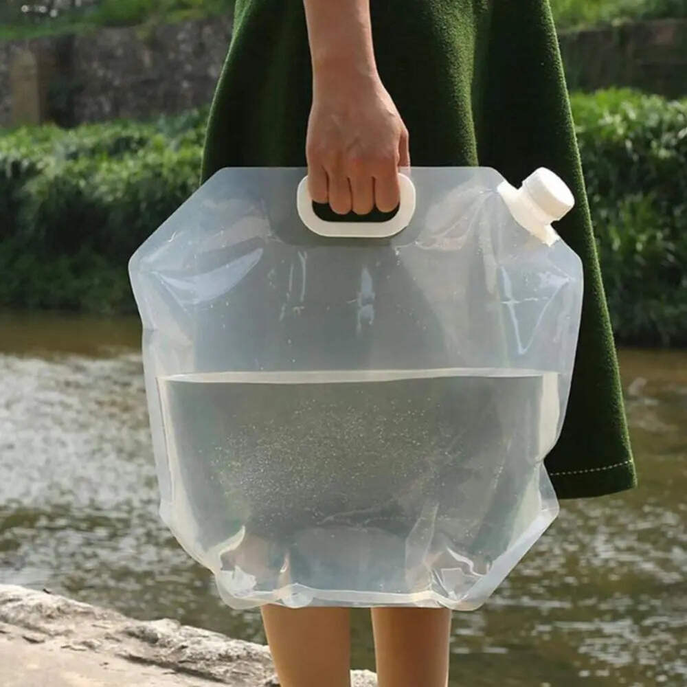 5L Water Bag Folding Portable Sports Storage Container Jug Bottle For Outdoor Tr