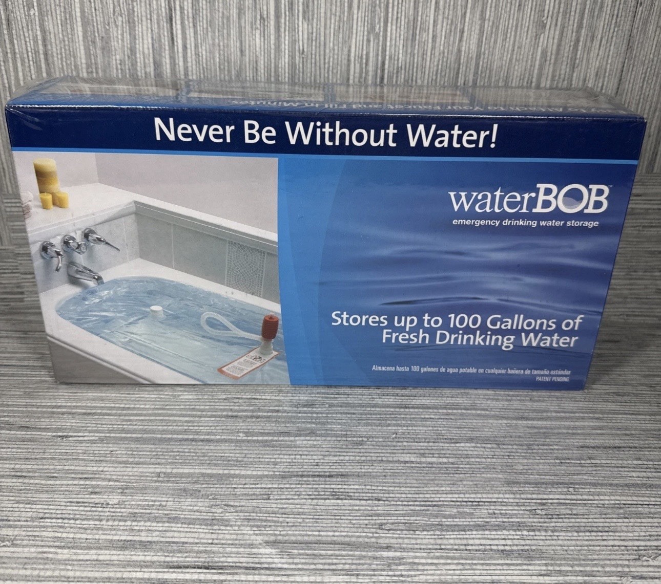 Water BOB Survival Emergency Drinking Fresh Water Storage 100-Gallons Kit SEALED