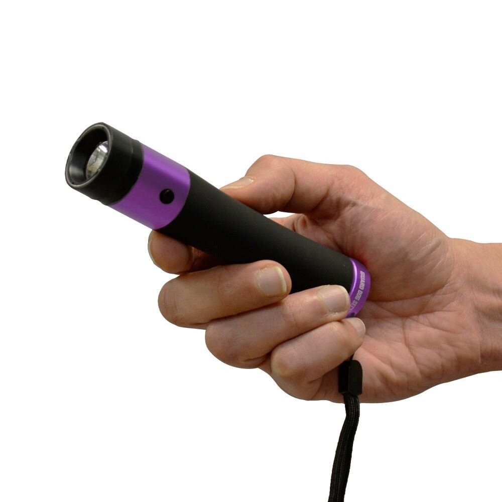 Stun Gun Ivy with Flashlight | 110 Lumen Rubberized Grip