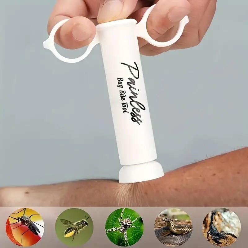 Bug Bite Painless Suction Tool Poison Remover Insect Bite and Sting – 1 Pack!