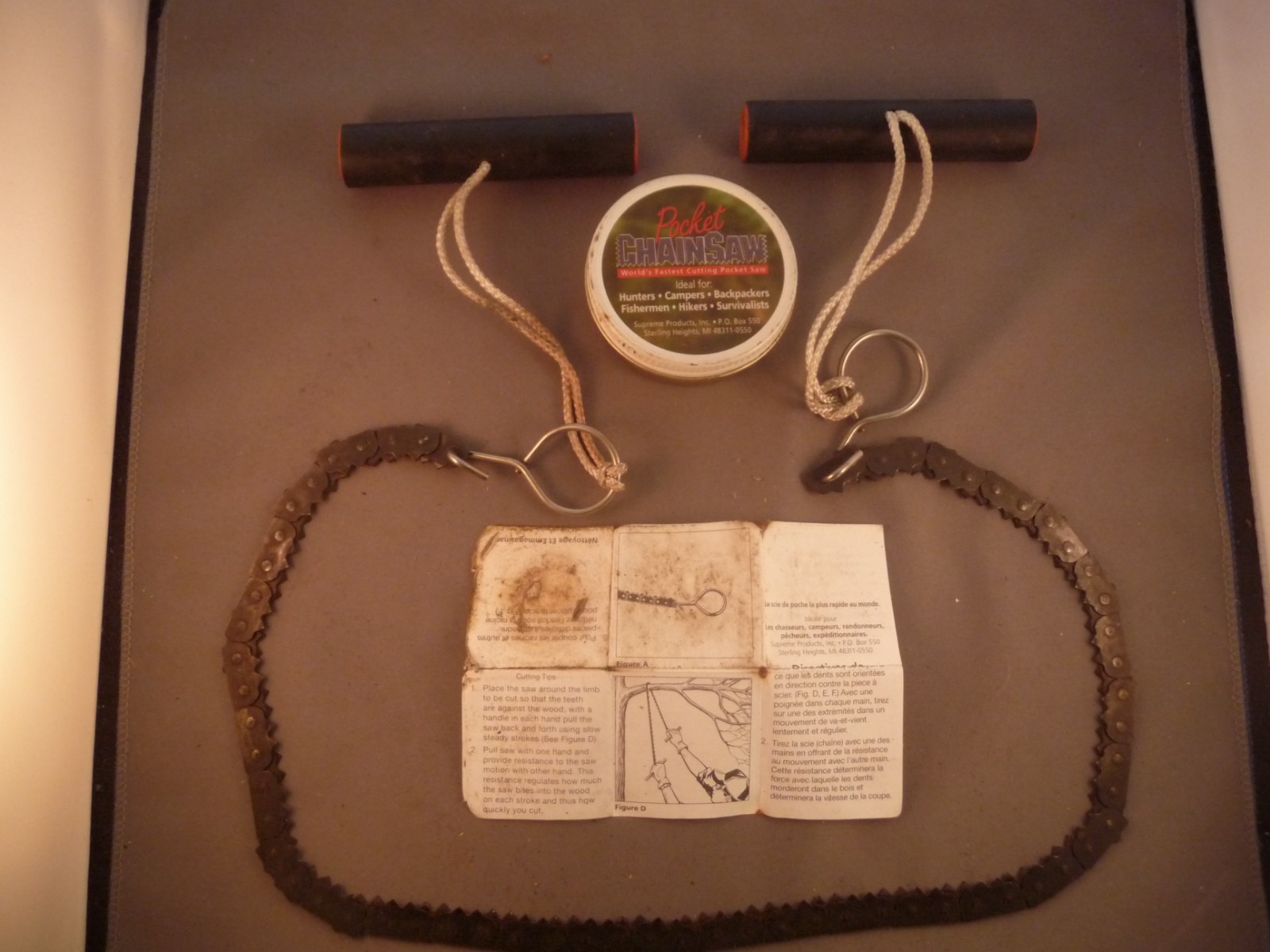 Pocket Chain Saw “Supreme” 27 1/2″