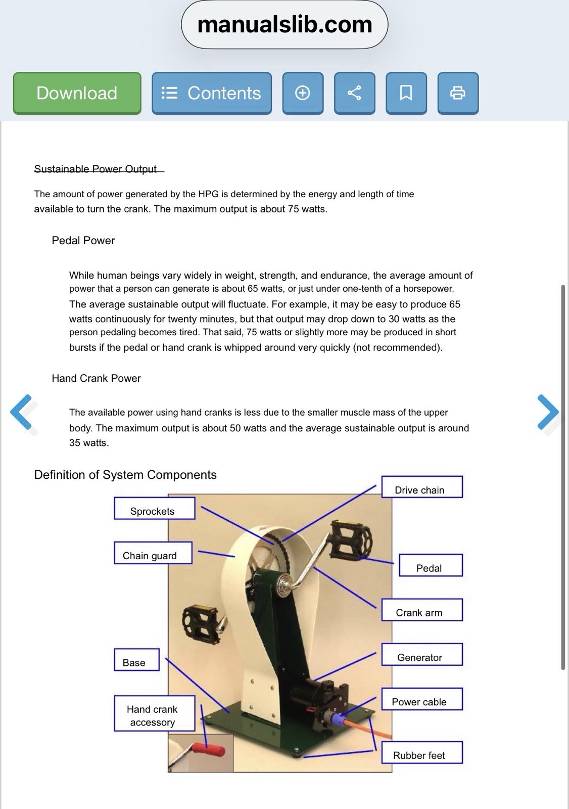 Windstream’s Human Power Generator