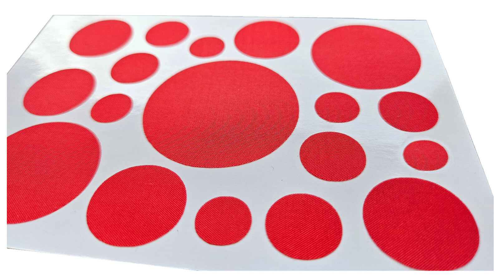 x-repair 18pcs Self Adhesive Repair Patches Circles Repair Stickers Nylon