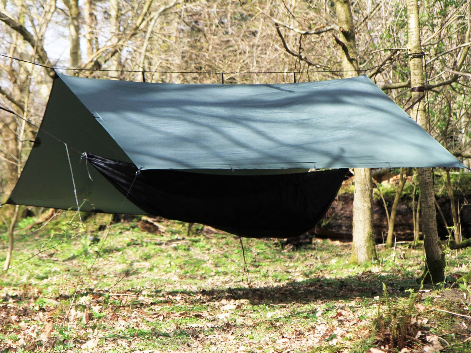 DD Hammocks Superlight Tarp (Olive Green) Large, Olive Green