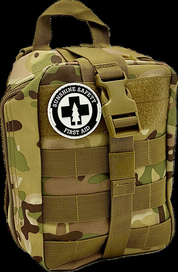 Wilderness IFAK Trauma Kit-Survival-Bug Out Bag Preparedness-Medical NAR CAT