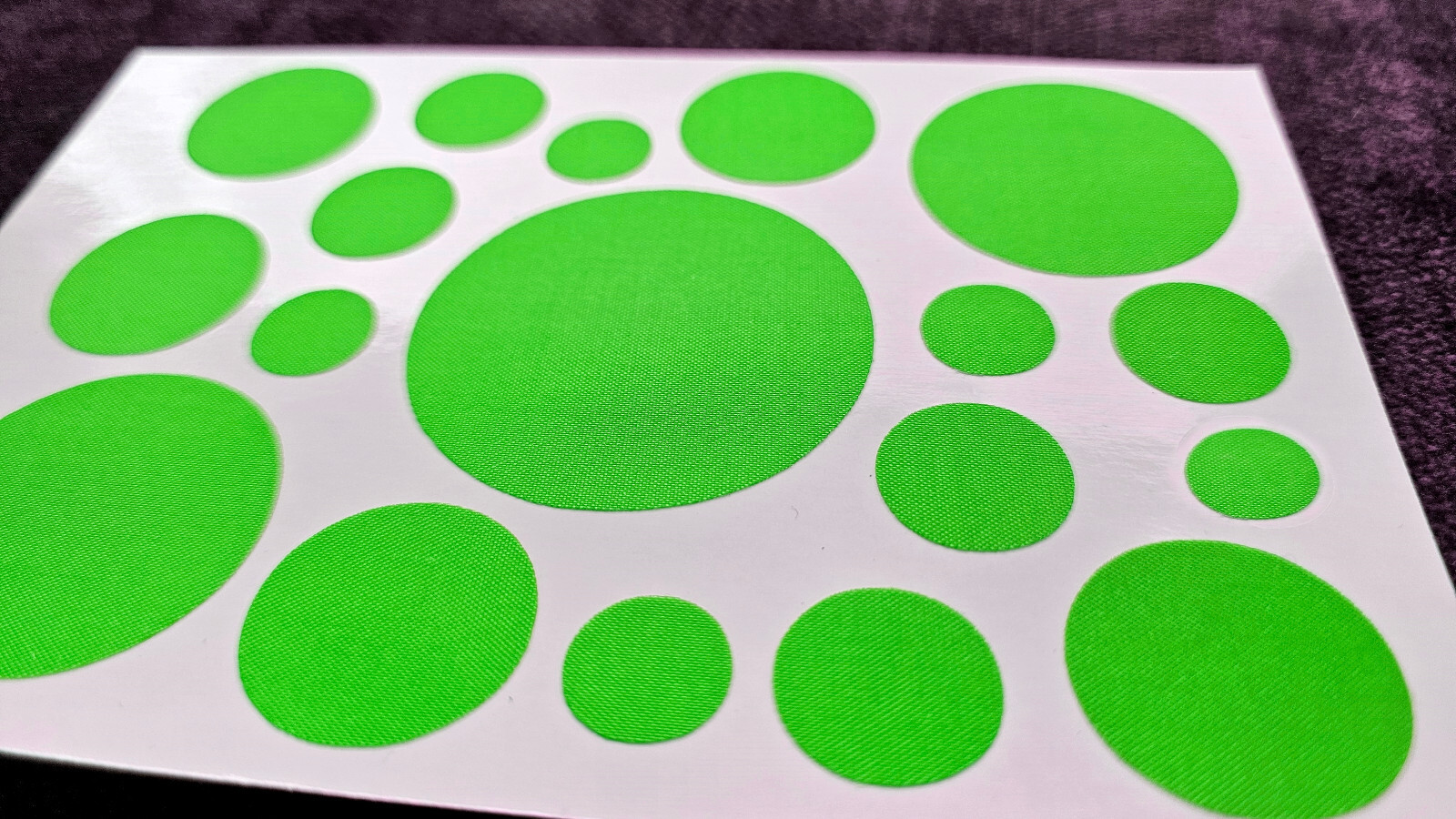 x-repair 18pcs Self Adhesive Repair Patches Circles Repair Stickers Nylon