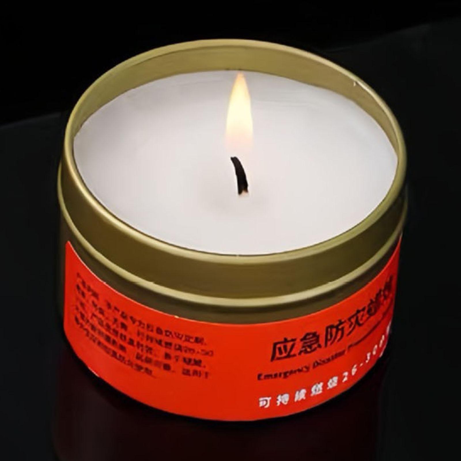 5PCS 20-30 Hour Emergency Candle Light Stove Emergency Disaster Survival Camping