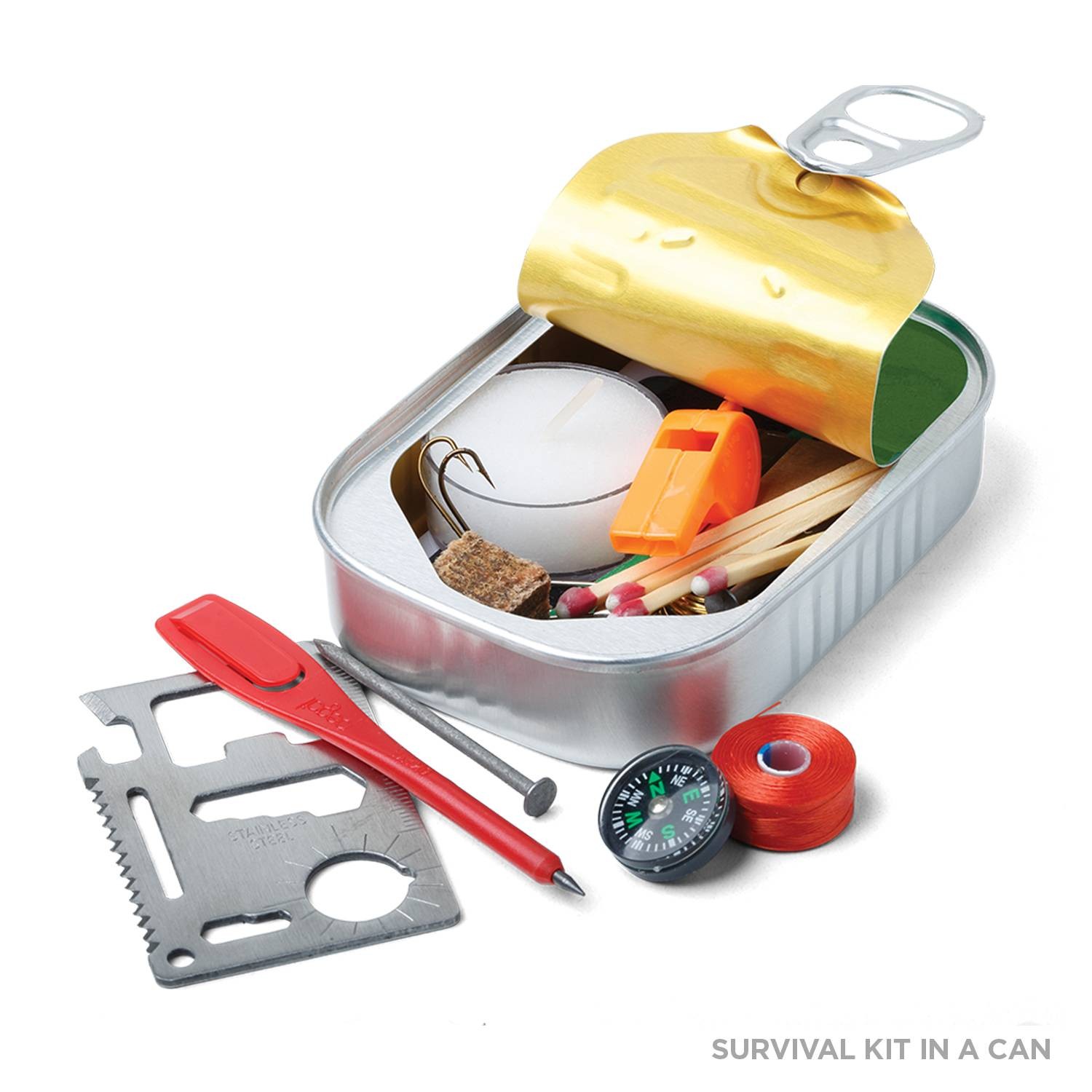 Lehman’s Pocket Emergency Survival Kit Compact Travel Size for One Pocket