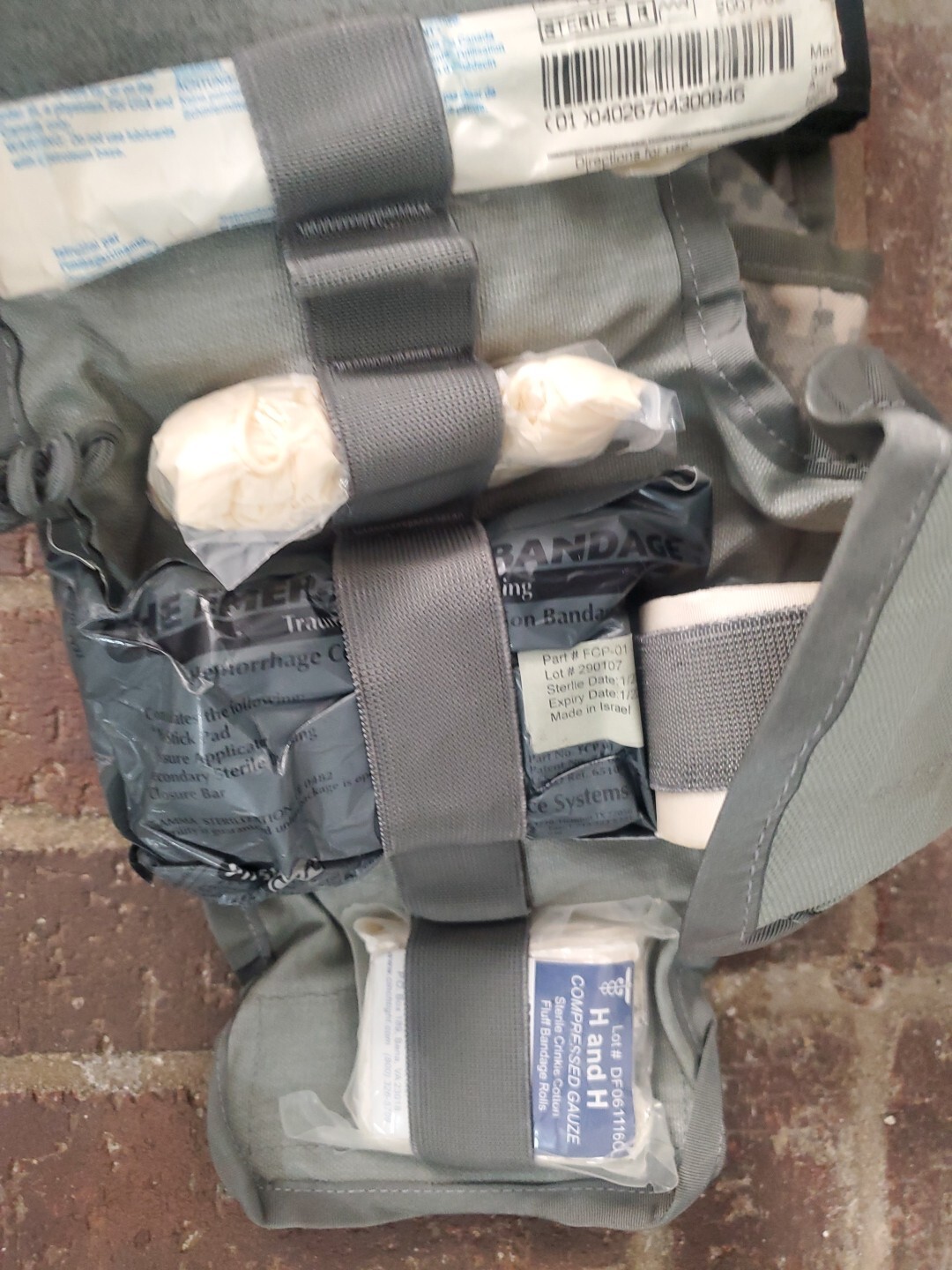 AC IFAK Military First Aid Kit Trauma With Tourniquet And Extra Small