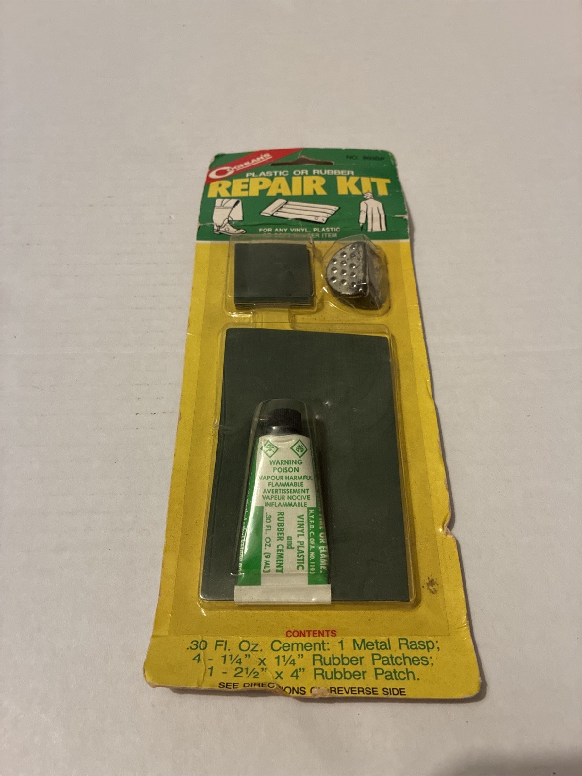 1993 Coghlan’s Plastic or Rubber Repair Kit Model #860BP