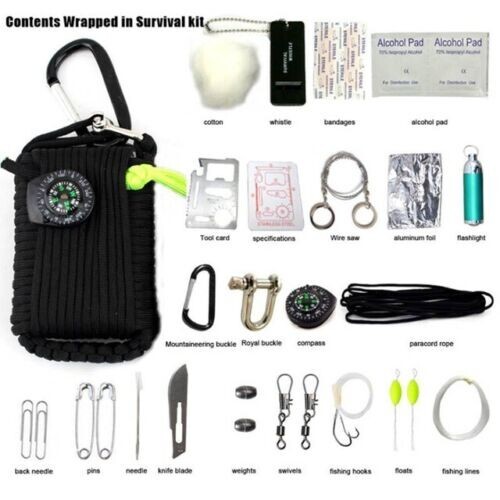 Outdoor SOS Emergency Equipment Kit 20 in 1 ~ BRAND NEW