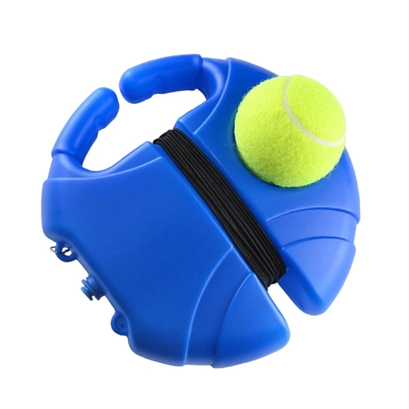 Tennis Trainer Training Tool With Elastic Rope Ball For Individual Practice