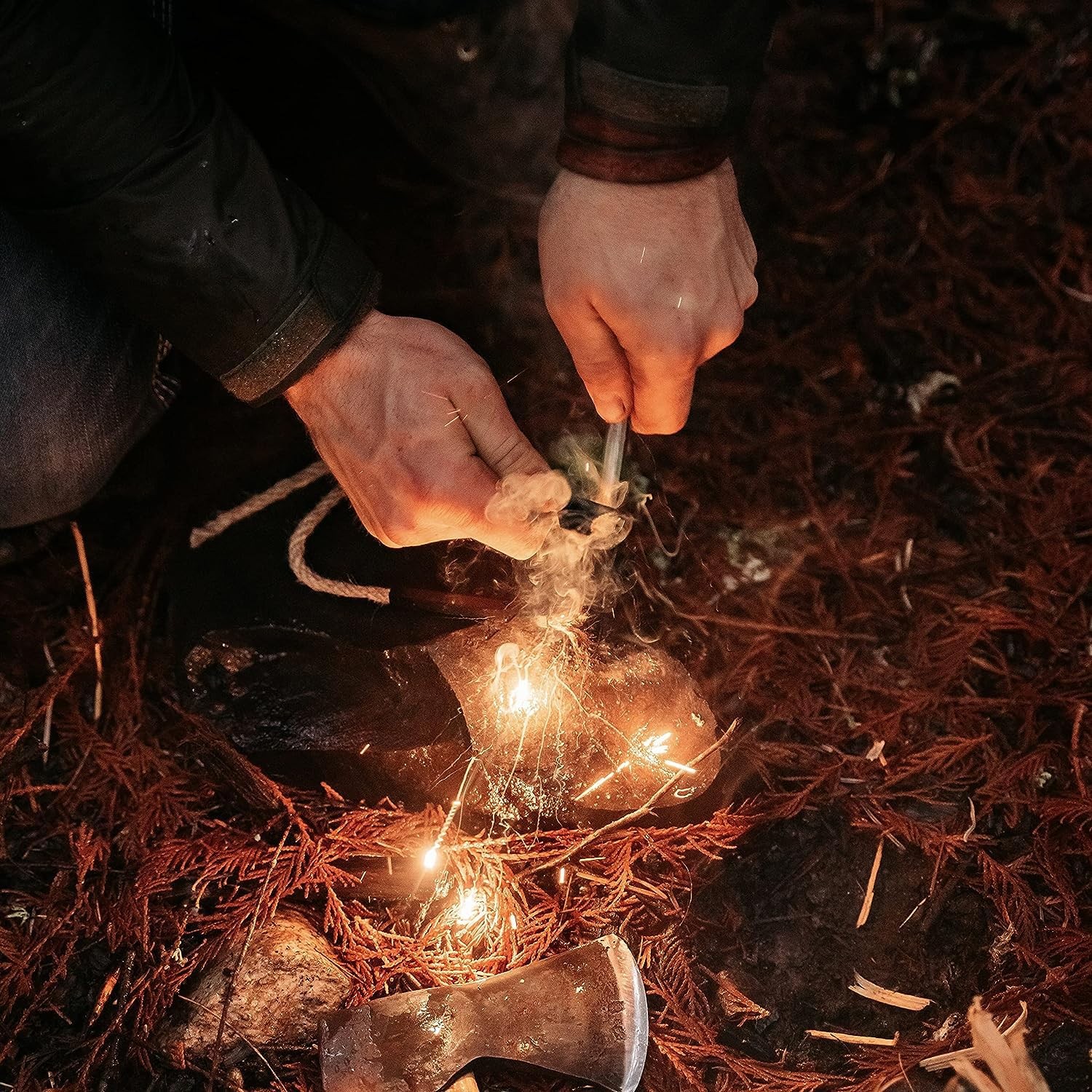 Fire Starting Kit, Outdoor Survival Kit, Includes Multiple Fire Starting Syst…