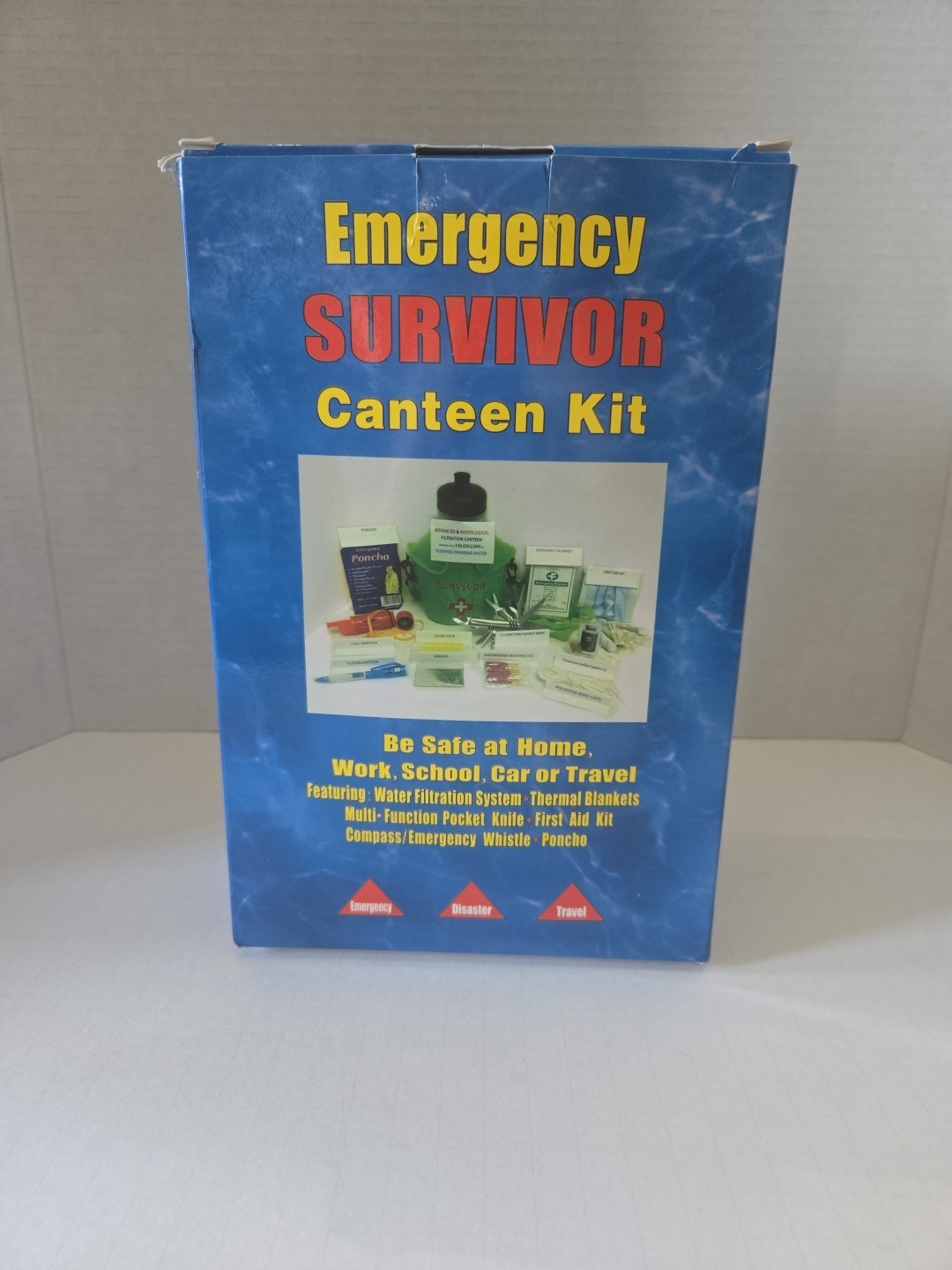 Emergency Survival Canteen Kit With Water Filtration System – NIB