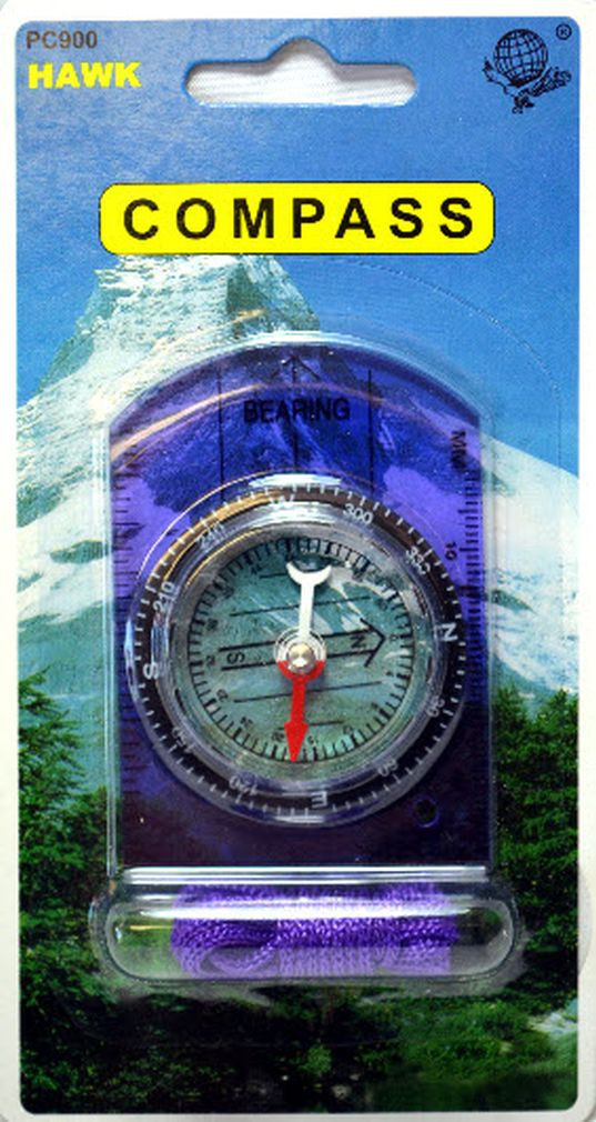 HAWK ( PC900 – Purple ) Beginner Scouts Brownies Base Plate Compass