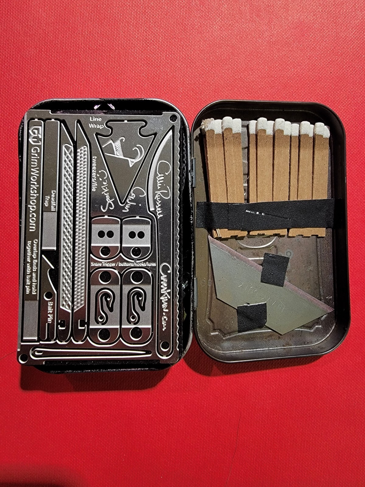 Survival Wallet Kit/Bushcraft Wallet Kit/Survival Credit Size Cards & More!