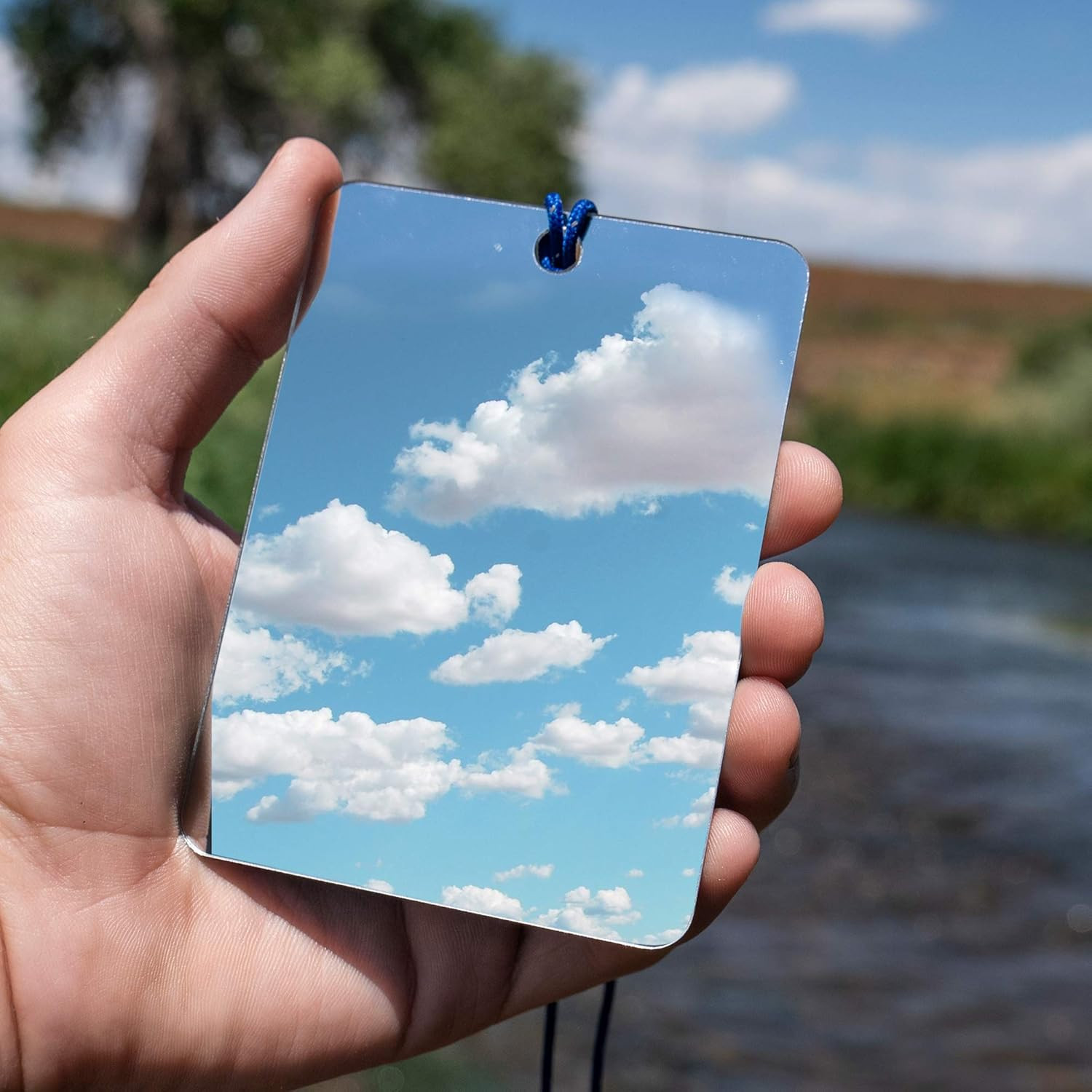 Compact Emergency Survival Mirror | for Camping