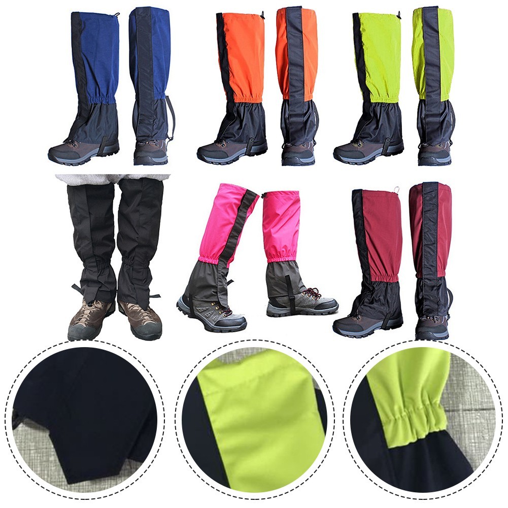 Waterproof Snow Leg Cover Outdoor Hiking Boot Gaiter Snake Ice Hunting Climbing
