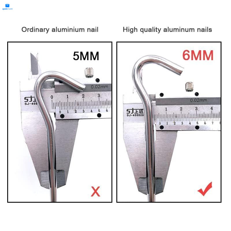 12Pcs Aluminium Tent Stakes for Sand,Beach Camping-7 7Inch, Silver 12Pack