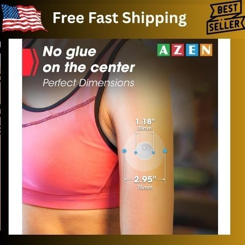 100 Pack Freestyle Sensor Covers for Libre 3 Waterproof Adhesive Patches