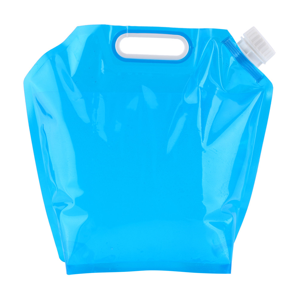 5L Folding Sport Drinking Water Container Storage Lifting Bag for Camping Picnic
