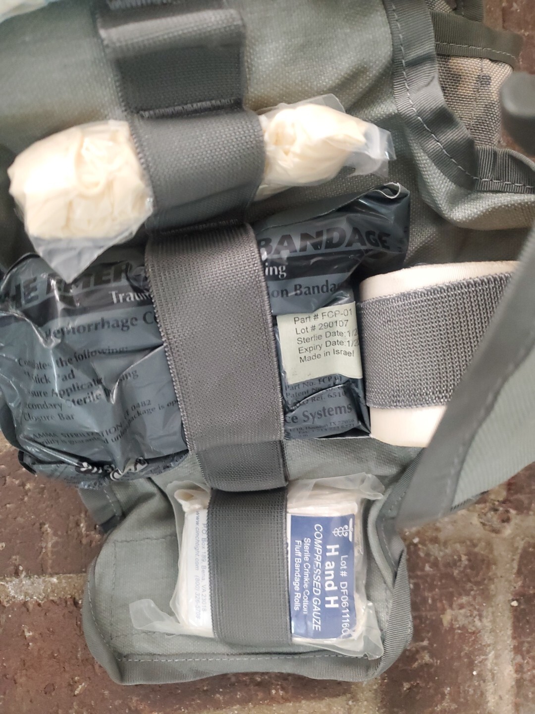 AC IFAK Military First Aid Kit Trauma With Tourniquet And Extra Small