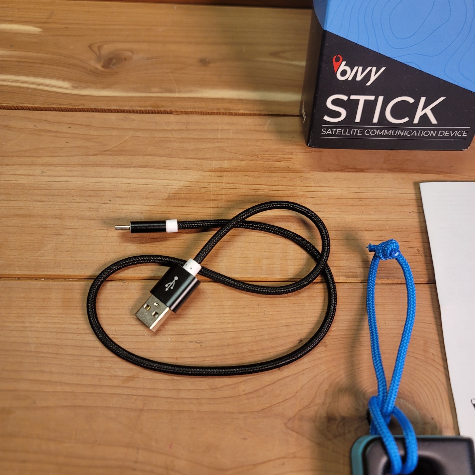 BIVY STICK Satellite Communications Blue Two Way Satellite Message Communicator