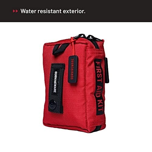 51 Pcs Comprehensive Premium Survival First Aid Kit – Medical Emergency Kit f…