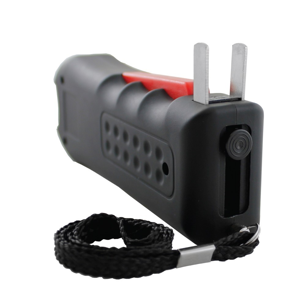Stun Gun Rechargeable Streetwise 21,000,000 Volt w/ Flashlight 120dB Alarm New