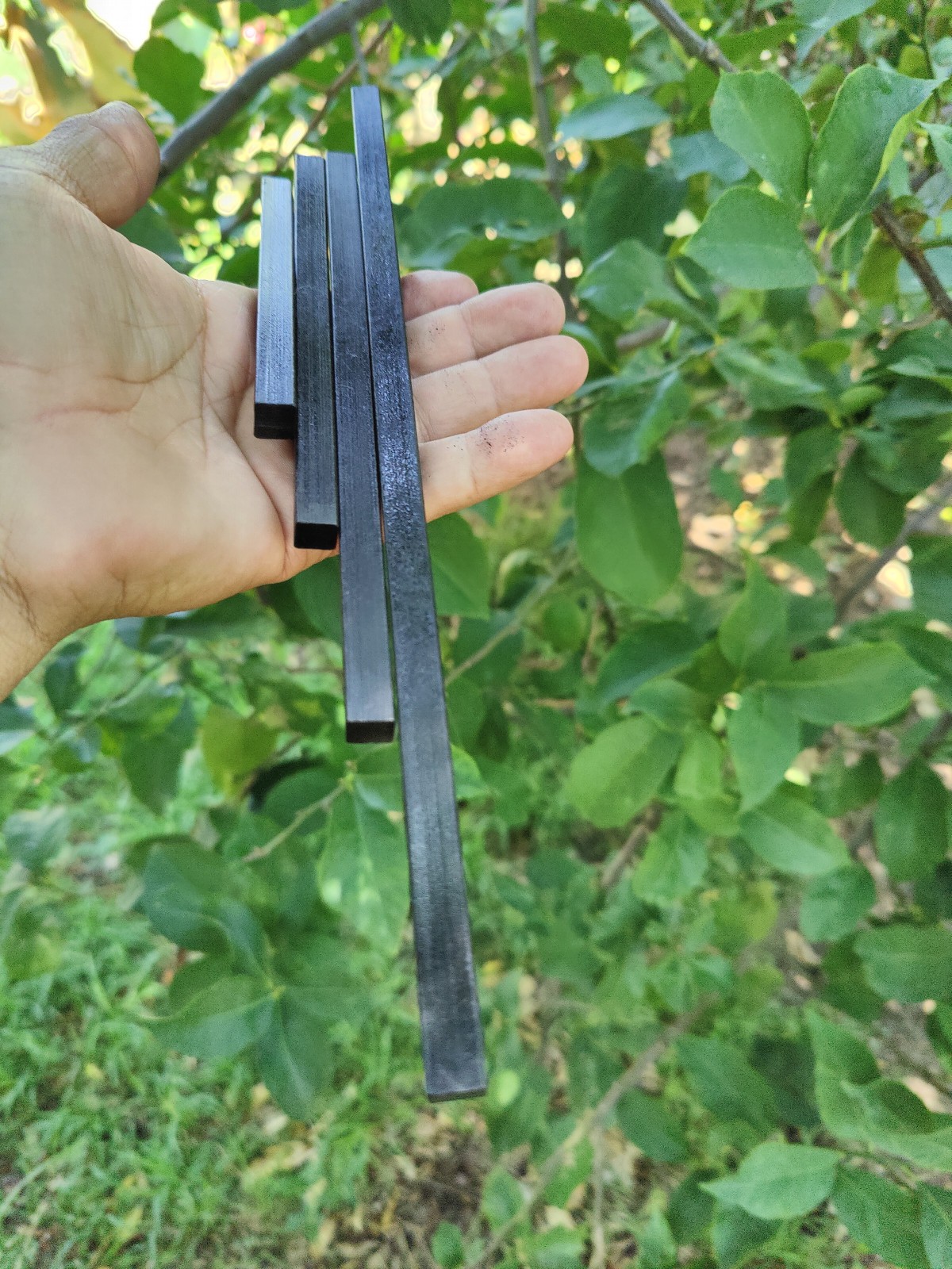 12,8,6,5 ” x 3/8″ Square Mischmetal Ferrocerium firesteel ferro rod “El Kuatro.”